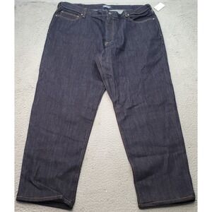 Lands' End Square Rigger Jeans Men 44 Blue Denim Traditional Fit Coupe Classique